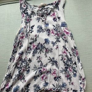 Floral tank top